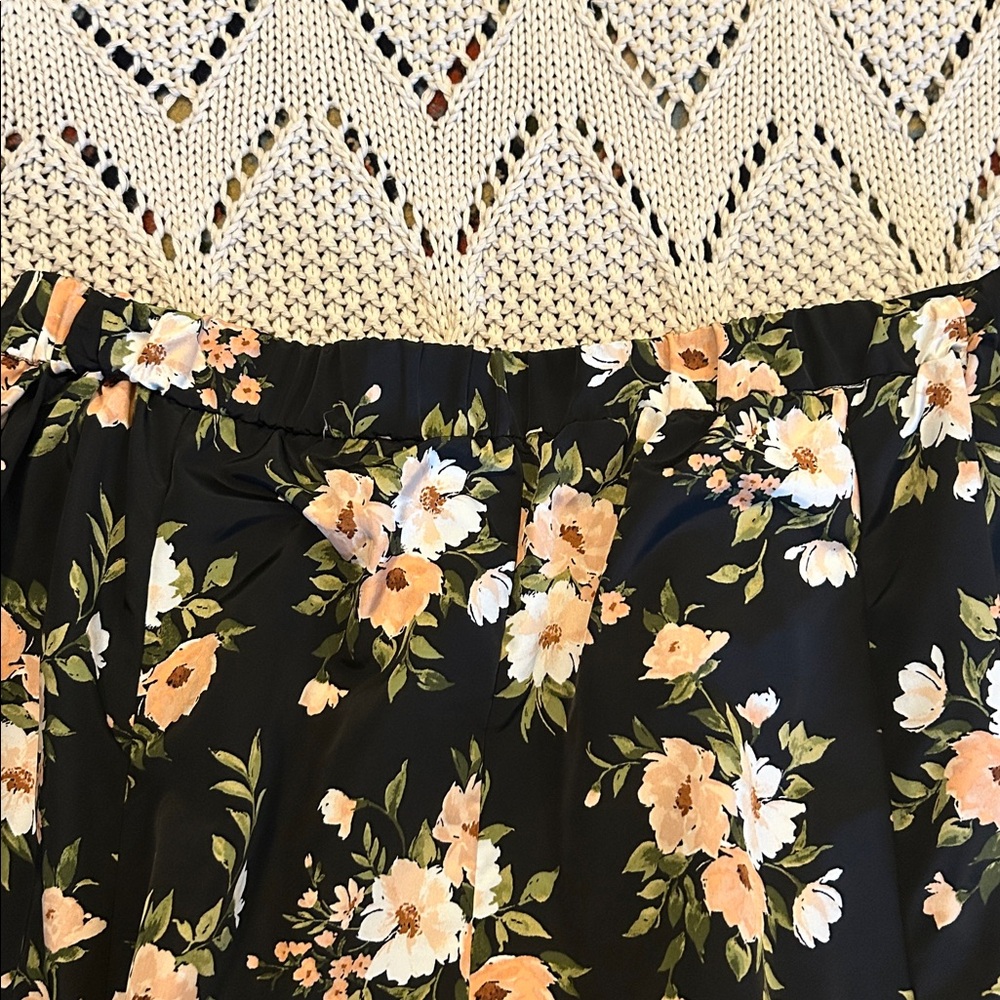 The Occasion Old Navy Floral Midi Skirt Set Sz XL NWOT - Picture 5 of 12